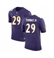 Mens Baltimore Ravens 29 Earl Thomas III Purple Team Color Vapor Untouchable Elite Player Football Jersey Mens Baltimore Ravens 29 Earl Thomas III Purple Team Color Vapor Untouchable Elite Player Football Jersey