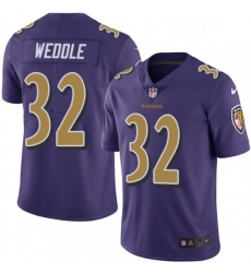 Mens Nike Baltimore Ravens 32 Eric Weddle Limited Purple Rush Vapor Untouchable NFL Jersey Mens Nike Baltimore Ravens 32 Eric Weddle Limited Purple Rush Vapor Untouchable NFL Jersey