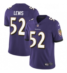 Mens Nike Baltimore Ravens 52 Ray Lewis Purple Team Color Vapor Untouchable Limited Player NFL Jersey Mens Nike Baltimore Ravens 52 Ray Lewis Purple Team Color Vapor Untouchable Limited Player NFL Jersey