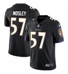 Mens Nike Baltimore Ravens 57 CJ Mosley Black Alternate Vapor Untouchable Limited Player NFL Jersey Mens Nike Baltimore Ravens 57 CJ Mosley Black Alternate Vapor Untouchable Limited Player NFL Jersey