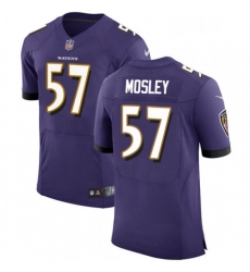 Mens Nike Baltimore Ravens 57 CJ Mosley Elite Purple Team Color NFL Jersey Mens Nike Baltimore Ravens 57 CJ Mosley Elite Purple Team Color NFL Jersey