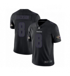 Mens Nike Baltimore Ravens 8 Lamar Jackson Limited Black Rush Impact NFL Jersey Mens Nike Baltimore Ravens 8 Lamar Jackson Limited Black Rush Impact NFL Jersey