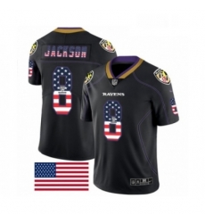 Mens Nike Baltimore Ravens 8 Lamar Jackson Limited Black Rush USA Flag NFL Jersey Mens Nike Baltimore Ravens 8 Lamar Jackson Limited Black Rush USA Flag NFL Jersey