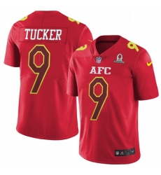 Mens Nike Baltimore Ravens 9 Justin Tucker Limited Red 2017 Pro Bowl NFL Jersey Mens Nike Baltimore Ravens 9 Justin Tucker Limited Red 2017 Pro Bowl NFL Jersey