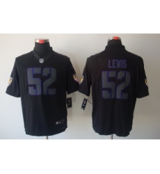 Nike Baltimore Ravens 52 Ray Lewis Black Limited Impact NFL Jersey Nike Baltimore Ravens 52 Ray Lewis Black Limited Impact NFL Jersey