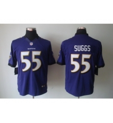 Nike Baltimore Ravens 55 Terrell Suggs Purple Limited NFL Jersey Nike Baltimore Ravens 55 Terrell Suggs Purple Limited NFL Jersey