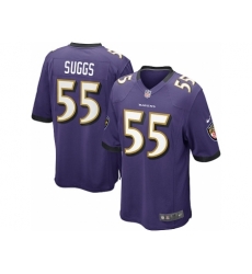 Nike Baltimore Ravens 55 Terrell Suggs purple Game NFL Jersey Nike Baltimore Ravens 55 Terrell Suggs purple Game NFL Jersey
