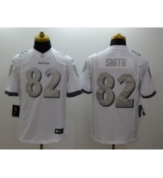 Nike Baltimore Ravens 82 Torrey Smith White Game Platinum NFL Jersey Nike Baltimore Ravens 82 Torrey Smith White Game Platinum NFL Jersey