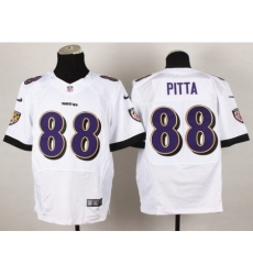 Nike Baltimore Ravens 88 Dennis Pitta White Elite NFL Jersey Nike Baltimore Ravens 88 Dennis Pitta White Elite NFL Jersey