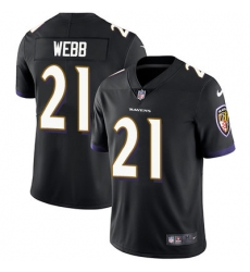 Nike Ravens #21 Lardarius Webb Black Alternate Mens Stitched NFL Vapor Untouchable Limited Jersey Nike Ravens #21 Lardarius Webb Black Alternate Mens Stitched NFL Vapor Untouchable Limited Jersey