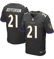 Nike Ravens #21 Tony Jefferson Black Alternate Men's Stitched NFL New Elite Jersey Nike Ravens #21 Tony Jefferson Black Alternate Men's Stitched NFL New Elite Jersey