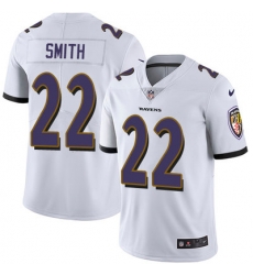 Nike Ravens #22 Jimmy Smith White Mens Stitched NFL Vapor Untouchable Limited Jersey Nike Ravens #22 Jimmy Smith White Mens Stitched NFL Vapor Untouchable Limited Jersey