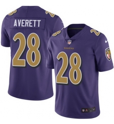 Nike Ravens #28 Anthony Averett Purple Mens Stitched NFL Limited Rush Jersey Nike Ravens #28 Anthony Averett Purple Mens Stitched NFL Limited Rush Jersey