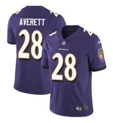 Nike Ravens #28 Anthony Averett Purple Team Color Mens Stitched NFL Vapor Untouchable Limited Jersey Nike Ravens #28 Anthony Averett Purple Team Color Mens Stitched NFL Vapor Untouchable Limited Jersey