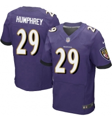 Nike Ravens #29 Marlon Humphrey Purple Team Color Mens Stitched NFL New Elite Jersey Nike Ravens #29 Marlon Humphrey Purple Team Color Mens Stitched NFL New Elite Jersey