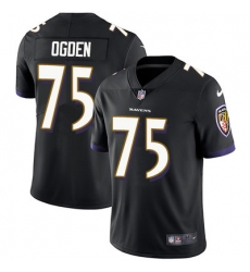 Nike Ravens #75 Jonathan Ogden Black Alternate Mens Stitched NFL Vapor Untouchable Limited Jersey Nike Ravens #75 Jonathan Ogden Black Alternate Mens Stitched NFL Vapor Untouchable Limited Jersey