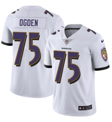 Nike Ravens #75 Jonathan Ogden White Mens Stitched NFL Vapor Untouchable Limited Jersey Nike Ravens #75 Jonathan Ogden White Mens Stitched NFL Vapor Untouchable Limited Jersey
