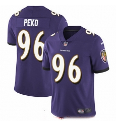 Nike Ravens 96 Domata Peko Sr Purple Team Color Men Stitched NFL Vapor Untouchable Limited Jersey Nike Ravens 96 Domata Peko Sr Purple Team Color Men Stitched NFL Vapor Untouchable Limited Jersey
