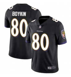 Ravens 80 Miles Boykin Black Alternate Men Stitched Football Vapor Untouchable Limited Jersey Ravens 80 Miles Boykin Black Alternate Men Stitched Football Vapor Untouchable Limited Jersey