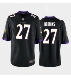 men j.k. dobbins baltimore ravens black game jersey men j.k. dobbins baltimore ravens black game jersey