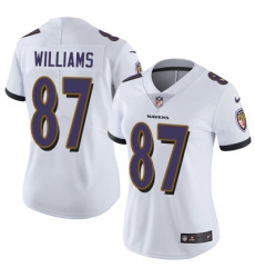 Nike Ravens #87 Maxx Williams White Womens Stitched NFL Vapor Untouchable Limited Jersey Nike Ravens #87 Maxx Williams White Womens Stitched NFL Vapor Untouchable Limited Jersey