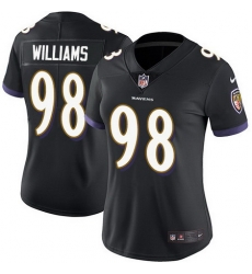 Nike Ravens 98 Brandon Williams Black Alternate Womens Stitched NFL Limited Vapor Untouchable Limited Jersey Nike Ravens 98 Brandon Williams Black Alternate Womens Stitched NFL Limited Vapor Untouchable Limited Jersey