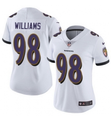 Nike Ravens 98 Brandon Williams White Womens Stitched NFL Limited Vapor Untouchable Limited Jersey Nike Ravens 98 Brandon Williams White Womens Stitched NFL Limited Vapor Untouchable Limited Jersey