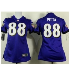 Women Nike Baltimore Ravens 88 Dennis Pitta Purple Team Color Stitched NFL Jersey Women Nike Baltimore Ravens 88 Dennis Pitta Purple Team Color Stitched NFL Jersey