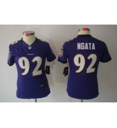 Women Nike Baltimore Ravens #92 Haloti Ngata Purple(Women Limited Jerseys) Women Nike Baltimore Ravens #92 Haloti Ngata Purple(Women Limited Jerseys)