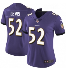 Womens Nike Baltimore Ravens 52 Ray Lewis Elite Purple Team Color NFL Jersey Womens Nike Baltimore Ravens 52 Ray Lewis Elite Purple Team Color NFL Jersey