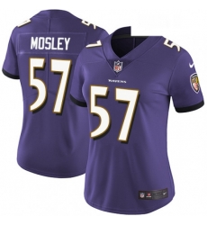Womens Nike Baltimore Ravens 57 CJ Mosley Purple Team Color Vapor Untouchable Limited Player NFL Jersey Womens Nike Baltimore Ravens 57 CJ Mosley Purple Team Color Vapor Untouchable Limited Player NFL Jersey