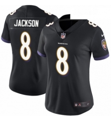 Womens Nike Baltimore Ravens 8 Lamar Jackson Black Alternate Vapor Untouchable Limited Player NFL Jersey Womens Nike Baltimore Ravens 8 Lamar Jackson Black Alternate Vapor Untouchable Limited Player NFL Jersey