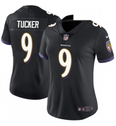 Womens Nike Baltimore Ravens 9 Justin Tucker Elite Black Alternate NFL Jersey Womens Nike Baltimore Ravens 9 Justin Tucker Elite Black Alternate NFL Jersey
