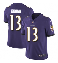 Nike Ravens #13 John Brown Purple Team Color Youth Stitched NFL Vapor Untouchable Limited Jersey Nike Ravens #13 John Brown Purple Team Color Youth Stitched NFL Vapor Untouchable Limited Jersey
