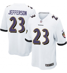 Nike Ravens #23 Tony Jefferson White Youth Stitched NFL New Elite Jersey Nike Ravens #23 Tony Jefferson White Youth Stitched NFL New Elite Jersey