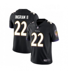 Youth Baltimore Ravens 22 Mark Ingram II Black Alternate Vapor Untouchable Limited Player Football Jersey Youth Baltimore Ravens 22 Mark Ingram II Black Alternate Vapor Untouchable Limited Player Football Jersey