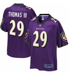 Youth Baltimore Ravens 29 Earl Thomas NFL Pro Line Player Jersey Purple Youth Baltimore Ravens 29 Earl Thomas NFL Pro Line Player Jersey Purple