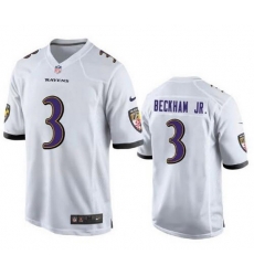 Youth Nike Baltimore Ravens #3 Beckham Jr White NFL Vapor Limited Jerseys Youth Nike Baltimore Ravens #3 Beckham Jr White NFL Vapor Limited Jerseys
