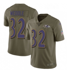 Youth Nike Baltimore Ravens 32 Eric Weddle Limited Olive 2017 Salute to Service NFL Jersey Youth Nike Baltimore Ravens 32 Eric Weddle Limited Olive 2017 Salute to Service NFL Jersey