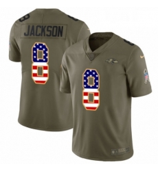 Youth Nike Baltimore Ravens 8 Lamar Jackson Limited OliveUSA Flag Salute to Service NFL Jersey Youth Nike Baltimore Ravens 8 Lamar Jackson Limited OliveUSA Flag Salute to Service NFL Jersey