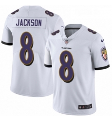 Youth Nike Baltimore Ravens 8 Lamar Jackson White Vapor Untouchable Elite Player NFL Jersey Youth Nike Baltimore Ravens 8 Lamar Jackson White Vapor Untouchable Elite Player NFL Jersey
