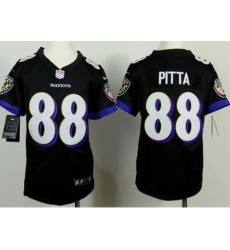 Youth Nike Baltimore Ravens #88 Dennis Pitta Black Stitched NFL Elite Jersey Youth Nike Baltimore Ravens #88 Dennis Pitta Black Stitched NFL Elite Jersey