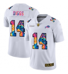 Buffalo Bills 14 Stefon Diggs Men White Nike Multi Color 2020 NFL Crucial Catch Limited NFL Jersey Buffalo Bills 14 Stefon Diggs Men White Nike Multi Color 2020 NFL Crucial Catch Limited NFL Jersey