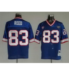 Buffalo Bills 1990 83 Andre Reed Blue Throwback Jerseys Buffalo Bills 1990 83 Andre Reed Blue Throwback Jerseys