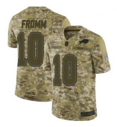 Men Buffalo Bills 10 Jake Fromm Green Limited 2018 Salute to Service Jersey Men Buffalo Bills 10 Jake Fromm Green Limited 2018 Salute to Service Jersey