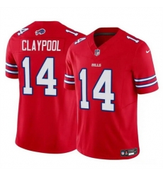 Men Buffalo Bills 14 Chase Claypool Red 2024 F U S E Vapor Untouchable Limited Stitched Football Jersey Men Buffalo Bills 14 Chase Claypool Red 2024 F U S E Vapor Untouchable Limited Stitched Football Jersey