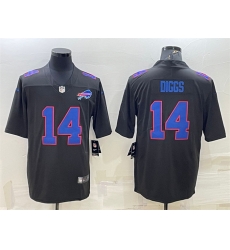 Men Buffalo Bills 14 Stefon Diggs Black Vapor Untouchable Limited Stitched Jersey Men Buffalo Bills 14 Stefon Diggs Black Vapor Untouchable Limited Stitched Jersey