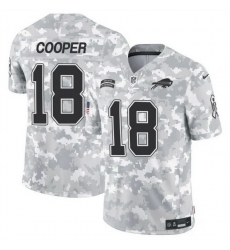 Men Buffalo Bills 18 Amari Cooper 2024 F U S E Arctic Camo Salute To Service Limited Stitched Football Jersey Men Buffalo Bills 18 Amari Cooper 2024 F U S E Arctic Camo Salute To Service Limited Stitched Football Jersey