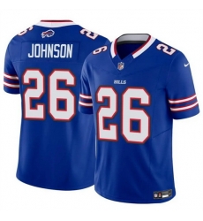 Men Buffalo Bills 26 Ty Johnson Royal 2024 F U S E Vapor Untouchable Limited Stitched Football Jersey Men Buffalo Bills 26 Ty Johnson Royal 2024 F U S E Vapor Untouchable Limited Stitched Football Jersey