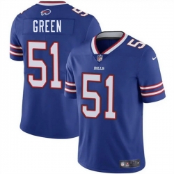 Men Buffalo Bills 51 Kendrick Green Blue 2025 Vapor Untouchable Limited Stitched Football Jersey